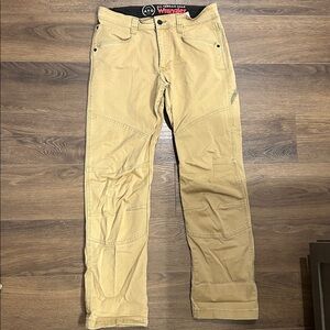 Wrangler ATG Double Knee Work Pants Mens Size 32 x 30 Canvas Utility Outdoor